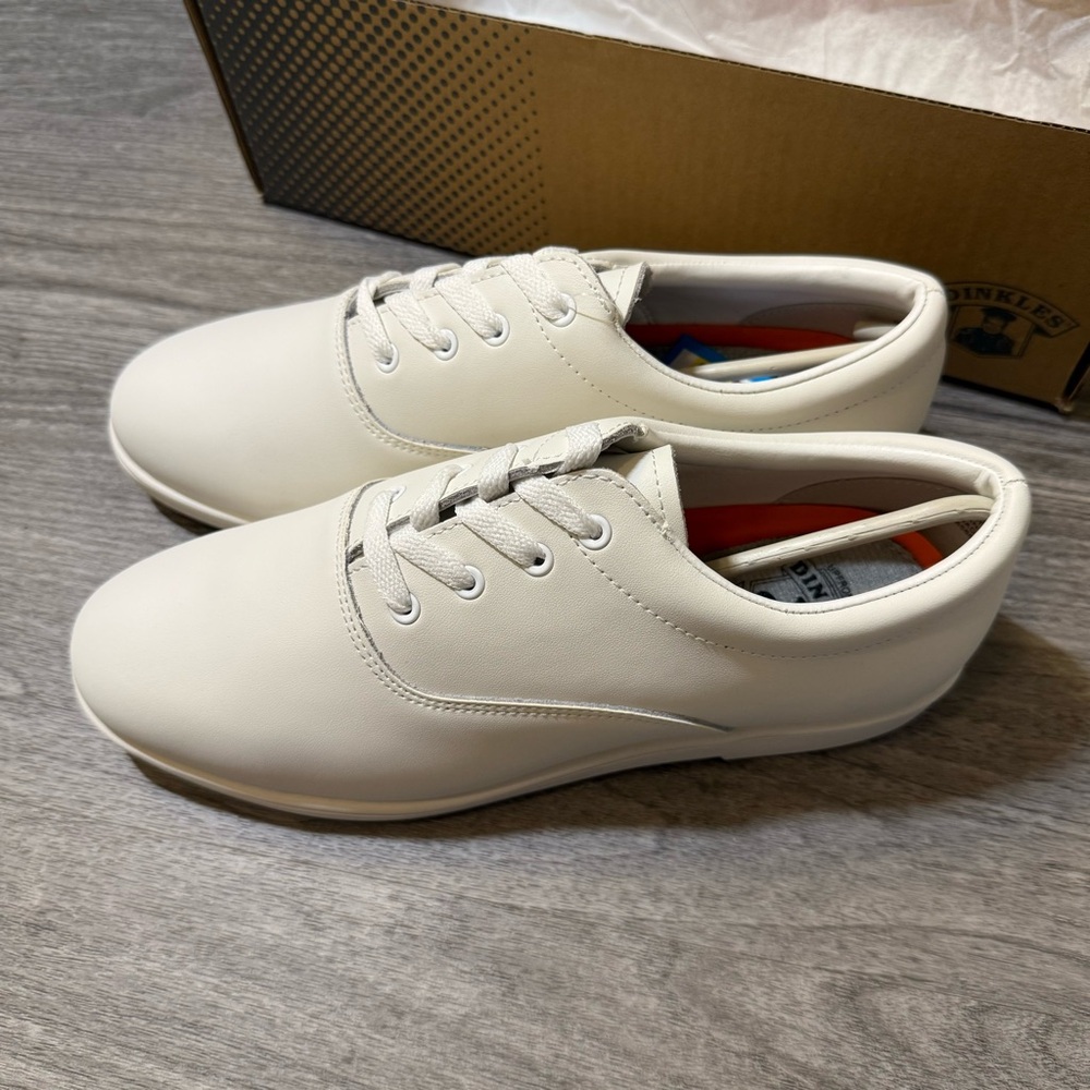 Dinkles White Marching Shoes 7 1/2 Men’s | 9 1/2 Women’s